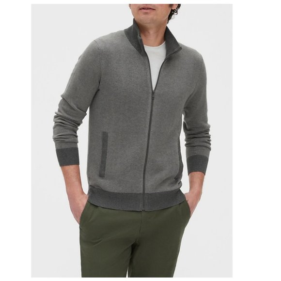 Banana Republic Other - NWT Banana Republic Mock-Neck Sweater Jacket XL
